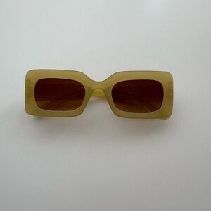 Green Square Sunglasses